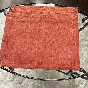 Gloria Vanderbilt Home Rust Cloth Placemats (6)